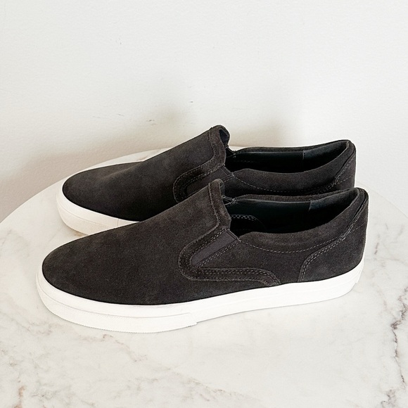 NEW Vince Men’s Fairfax Slip-On Sneaker Charcoal Gray Size 8 main image 6